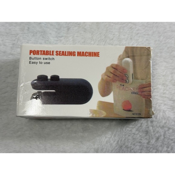 Portable Mini Bag Sealer Handheld Heat Sealer Rechargeable JX-105 White Gray - Picture 11 of 13